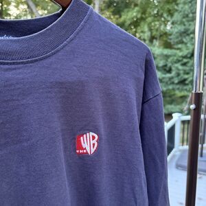 Vintage 90s Looney Tunes Warner Bros Crewneck Long Sleeve T Shirt Sz Large USA